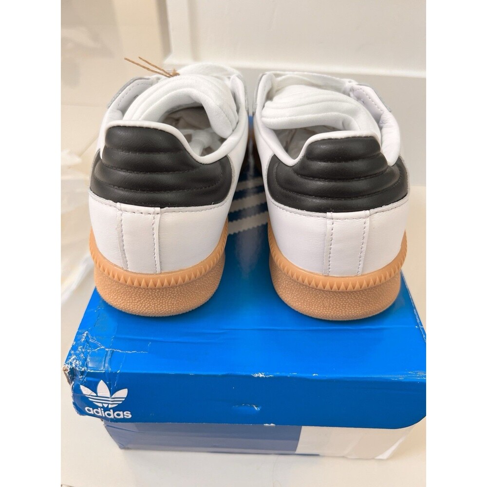 Adidas Samba XLG Shoes JH6516 DAMAGED BOX 6.5 Youth 8 Women White Black Gum NEW - Picture 4 of 14